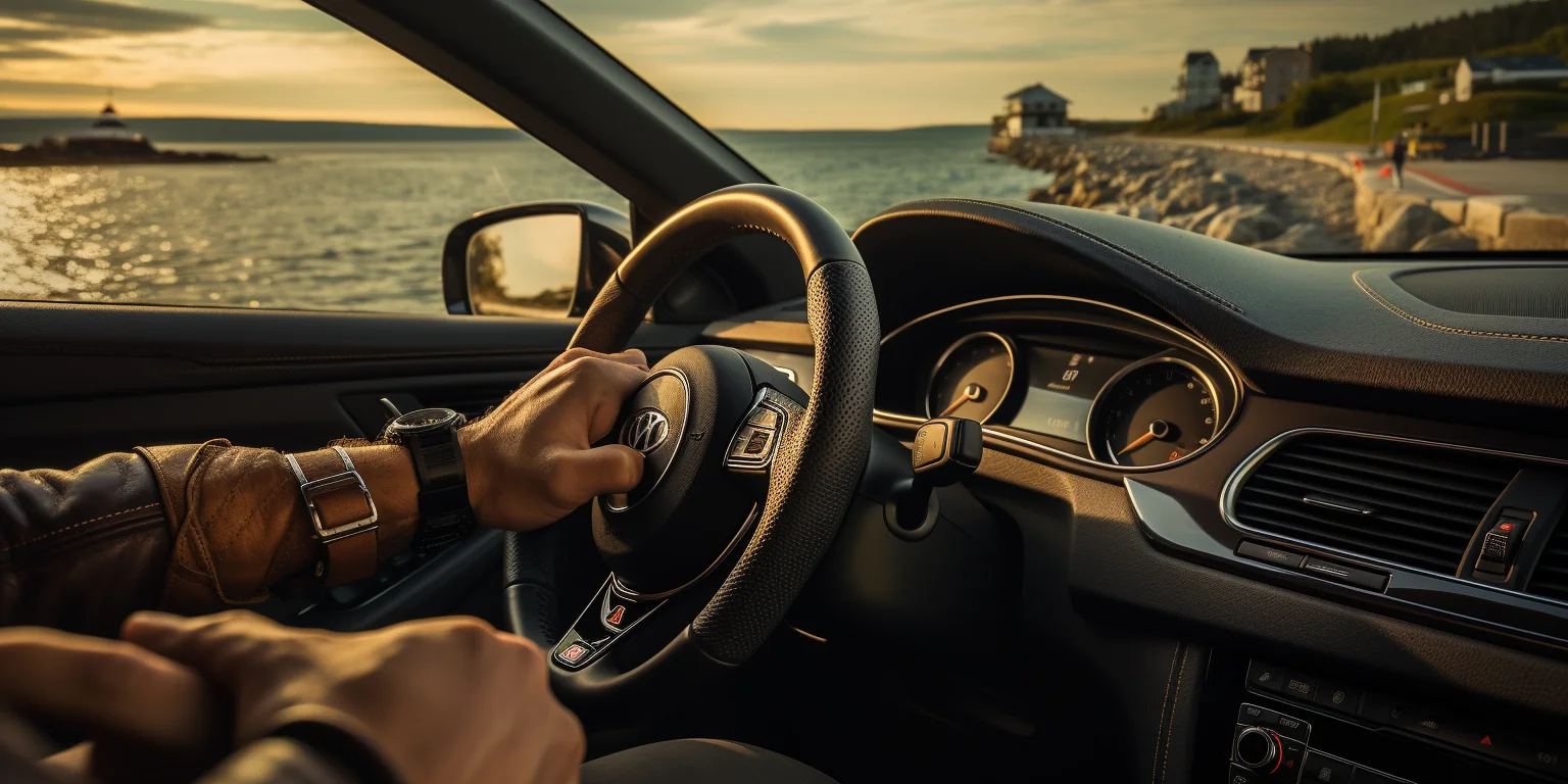 malta2021 leather gloves hands at the steering wheel driving th fbf4fc39 07ee 416d 8c7a 41c7108decc8