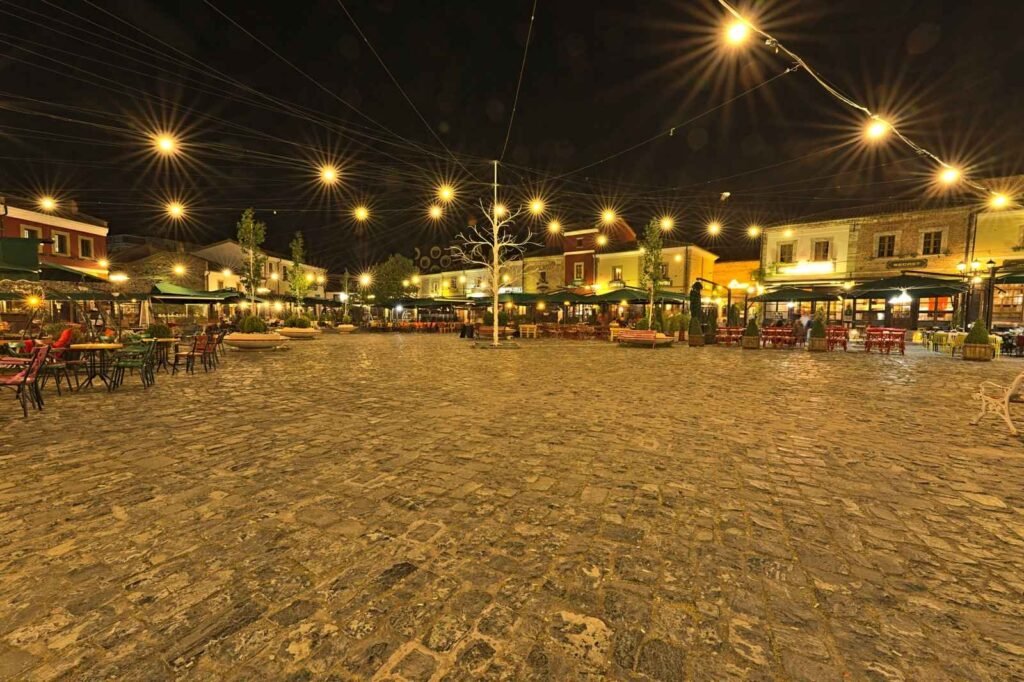 The Role of Small Businesses in Revitalising Albania Historic Towns 2 The Old Bazaar at Night 1